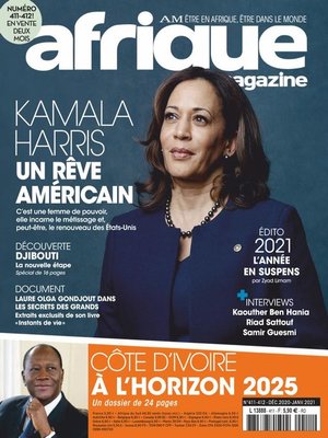 cover image of Afrique Magazine
